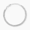 Histoire d'Or Bracelet Janelle Argent Blanc* Bracelets|Bracelets Fantaisie