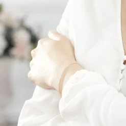 Clearance Histoire d'Or Bracelet Jany Maille Palmier Or Jaune