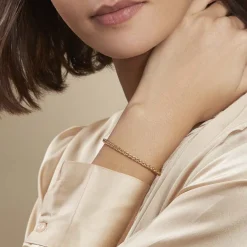 Outlet Histoire d'Or Bracelet Jany Maille Palmier or jaune