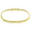 Outlet Histoire d'Or Bracelet Jayna Maille Palmier Or Jaune