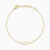 Sale Histoire d'Or Bracelet Jazz Acier Jaune Nacre