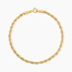 Histoire d'Or Bracelet Jerry Maille Corde Or Jaune