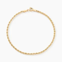 Online Histoire d'Or Bracelet Jerry Maille Corde or jaune