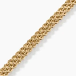 Discount Histoire d'Or Bracelet Jerry Maille Corde 3 Rangs or jaune