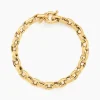 Sale Histoire d'Or Bracelet Jodie Maille Jaseron Or Jaune