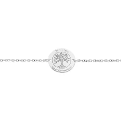 Discount Histoire d'Or Bracelet Jollene Argent Blanc