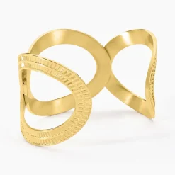 Histoire d'Or Bracelet Jonc Agostino Acier Jaune* Bracelets|Bracelets Fantaisie