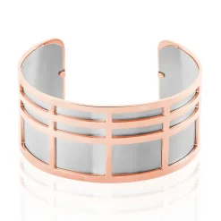 IMAGINE Bracelet Jonc Andria Acier Rose