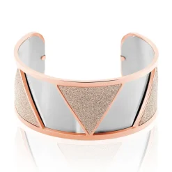 IMAGINE Bracelet Jonc Andrina Acier Rose* Bracelets|Bracelets Fantaisie