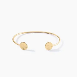 Hot Histoire d'Or Bracelet Jonc Blanka Plaqué Or Jaune