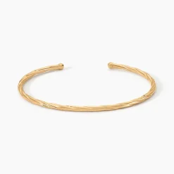 Hot Histoire d'Or Bracelet Jonc Bohemian Plaqué Or Jaune