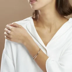 Histoire d'Or Bracelet Jonc Catalin 3 Fils Entrelaces Or Tricolore* Bracelets|Bracelets Joncs