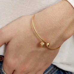 Hot Histoire d'Or Bracelet Jonc Clemmie Or Jaune