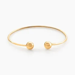 Discount Histoire d'Or Bracelet Jonc Davina Boules Or Jaune