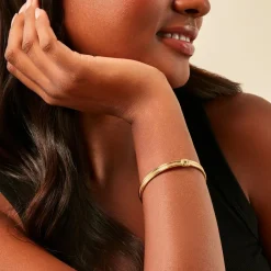 New Histoire d'Or Bracelet Jonc Dionysios Or Jaune