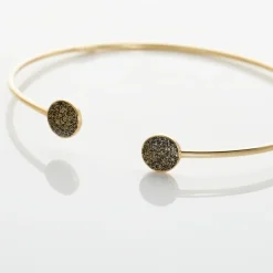 Discount Histoire d'Or Bracelet Jonc Eryne Or Jaune