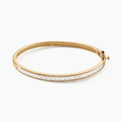 Histoire d'Or Bracelet Jonc Frieda Plaqué Or Jaune Oxyde De Zirconium* Bracelets|Bracelets Joncs