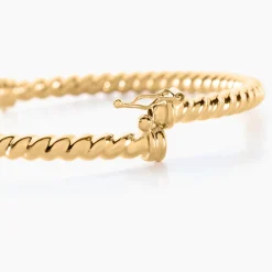 Online Histoire d'Or Bracelet Jonc Fritzi Torsade Or Jaune