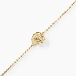 Histoire d'Or Bracelet Jonc Iwaki Plaqué Or Jaune Oxyde De Zirconium* Bracelets|Bracelets Fantaisie