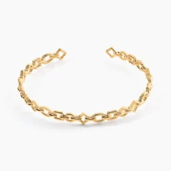 Best Histoire d'Or Bracelet Jonc Linka Plaqué Or Jaune