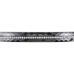 Clearance Histoire d'Or Bracelet Jonc Lola Cera Ceramique Noir Strass Et Céramique