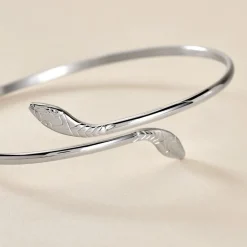 Histoire d'Or Bracelet Jonc Maisha Argent Blanc* Bracelets|Bracelets Fantaisie