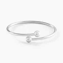 Hot Histoire d'Or Bracelet Jonc Noûr Argent Blanc