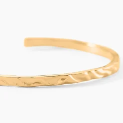 Online Histoire d'Or Bracelet Jonc Orée Plaqué Or Jaune