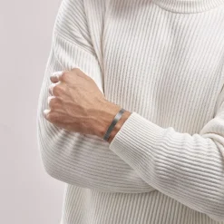 Histoire d'Or Bracelet Jonc Ouvert Acier Bicolore Anderson* Bracelets|Bracelets Fantaisie