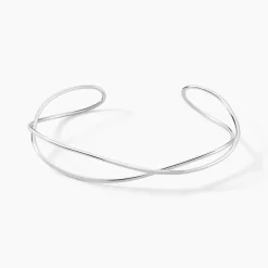 Histoire d'Or Bracelet Jonc Paros Argent Blanc* Bracelets|Bracelets Fantaisie