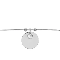 Histoire d'Or Bracelet Jonc Paula Argent Blanc Oxyde De Zirconium* Bijoux Personnalisés|Bracelets