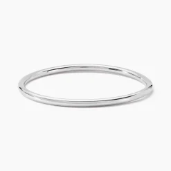 Sale Histoire d'Or Bracelet Jonc Tabata Argent Blanc