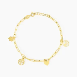 Discount Histoire d'Or Bracelet Jonc Taola Argent Doré
