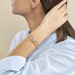 Histoire d'Or Bracelet Jonc Veina Plaqué Or Jaune Aventurine* Bracelets|Bracelets Joncs