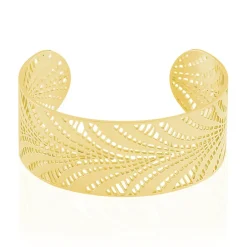 Hot Histoire d'Or Bracelet Jonc Wilson Acier Dore acier doré