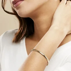 Online Histoire d'Or Bracelet Jonc Yuriy Fil Flexible Or Jaune