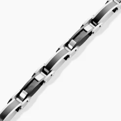 Outlet JOURDAN Bracelet Aaron Acier Argenté