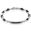 New JOURDAN Bracelet Acier Gris