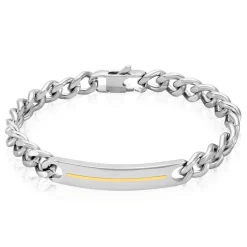 JOURDAN Bracelet Acier Gris* Bracelets Fantaisie