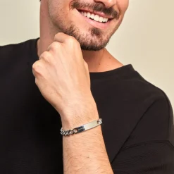 JOURDAN Bracelet Acier Gris* Bracelets Fantaisie