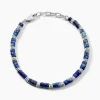 JOURDAN Bracelet Arttu Acier Argenté Lapis Lazuli* Bracelets|Bracelets Fantaisie