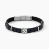 JOURDAN Bracelet Chip Cuir Noir* Bracelets