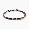 JOURDAN Bracelet Colibri Acier Marron* Bracelets