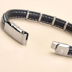 Discount JOURDAN Bracelet Cuir Noir