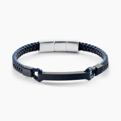 Discount JOURDAN Bracelet Donovan Acier Noir