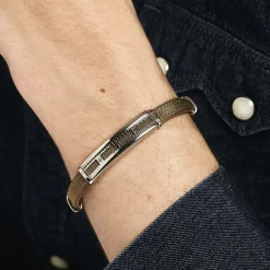 Online JOURDAN Bracelet Kos Acier Blanc