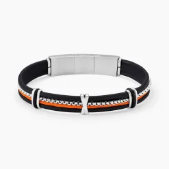 Online JOURDAN Bracelet Leon Caoutchouc Multicolore