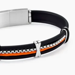 Online JOURDAN Bracelet Leon Caoutchouc Multicolore