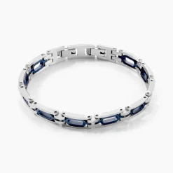 JOURDAN Bracelet Wild Acier Blanc Et Bleu* Bracelets|Bracelets Fantaisie
