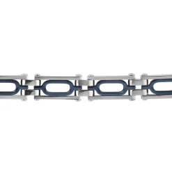 JOURDAN Bracelet Wild Acier Blanc Et Bleu* Bracelets|Bracelets Fantaisie